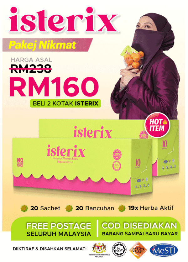 ISTERIX (2 KOTAK ISTERIX)